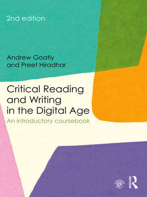 cover image of Critical Reading and Writing in the Digital Age